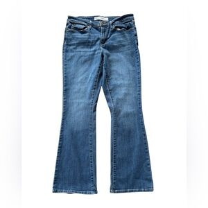 Levi’s Signature Bootcut Jeans Womens Blue Stretch Mid Rise Denim 32x31 Approx